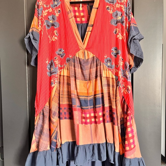 Free People Printed Agnes Dress - Picture 5 of 7